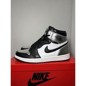 Nike Air Jordan 1 High OG Silver Toe SZ 11.5 Women Sz 10 Men CD0461-001